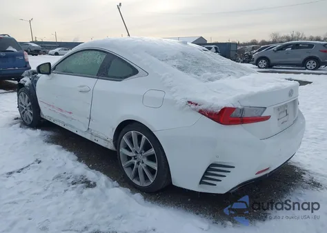 2015 Lexus Rc 350 z USA, uszkodzony, nr VIN JTHSE5BC4F5004254